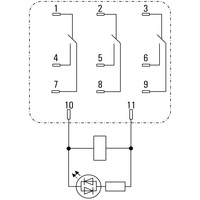 رله شیشه ای 10 آمپر واید مولر 8 پایه 3NO3NC ولتاژ کنترلی 24V DC مدل DRL373024L برند Weidmüller رله شیشه ای 10 آمپر واید مولر 8 پایه 3NO3NC ولتاژ کنترلی 24V DC مدل DRL373024L برند Weidmüller