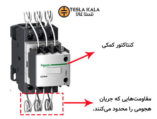 اجزای کنتاکتور خازنی